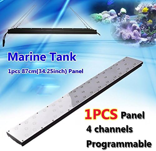 DSunY 36โ Programmable Marine Aquarium Led lighting, SPS LPS Coral Reef Saltwater Lamp Programmable Smart Timer Sunrise Dimmable, Moon Light, Super Slim