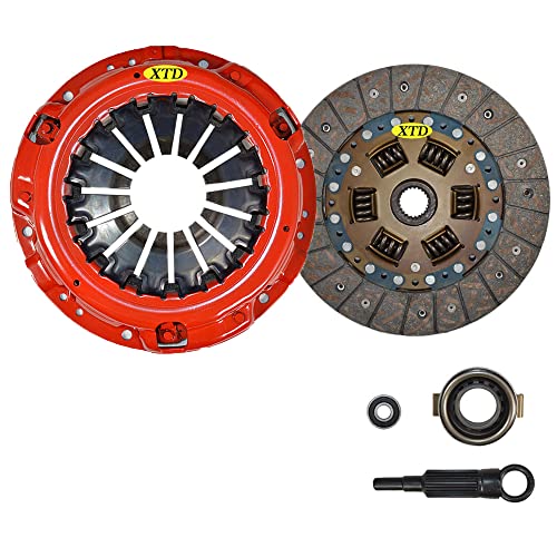XTD Stage 2 Street Clutch Kit Compatible with 2013-2016 Scion Fr-S 4U-Gse / 2013-2020 Scion Brz FA20 / 2017-2020 Toyota 86 4U-Gse (4Cyl) 2.0L All Trim