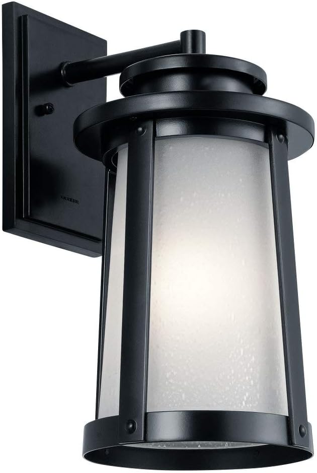 Kichler Lighting 49918BK Outdoor Wall Mount, Black