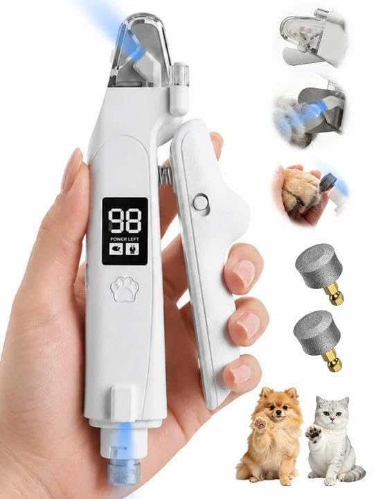 FOKEDI 2-in-1 Nail Clipper and Grinder