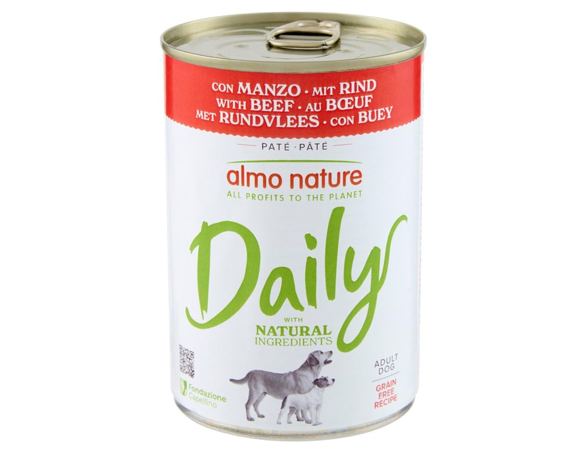Almo Nature Cane Manzo - 12 pezzi da 400 g [4800 g]