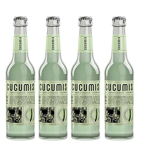 Cucumis - Gurkenlimonade 4er - 4 x 0,33l inkl. Pfand 0,32€ MEHRWEG Pfand Cover