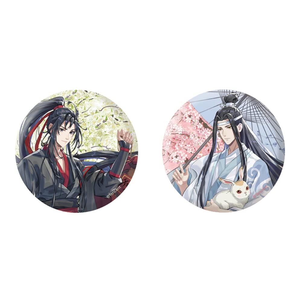 魔道祖師　MDZS　缶バッジセット① 魔道祖師 MDZS 缶バッジセット④ Amazon | MDZS 魔道祖師 魏無羨 藍