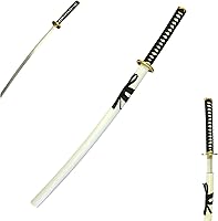 Vista 3 de Hell's Paradise - Espadas de anime para cosplay de 41 pulgadas, espada Katana Samurai hecha a mano, hoja de acero inoxidable real