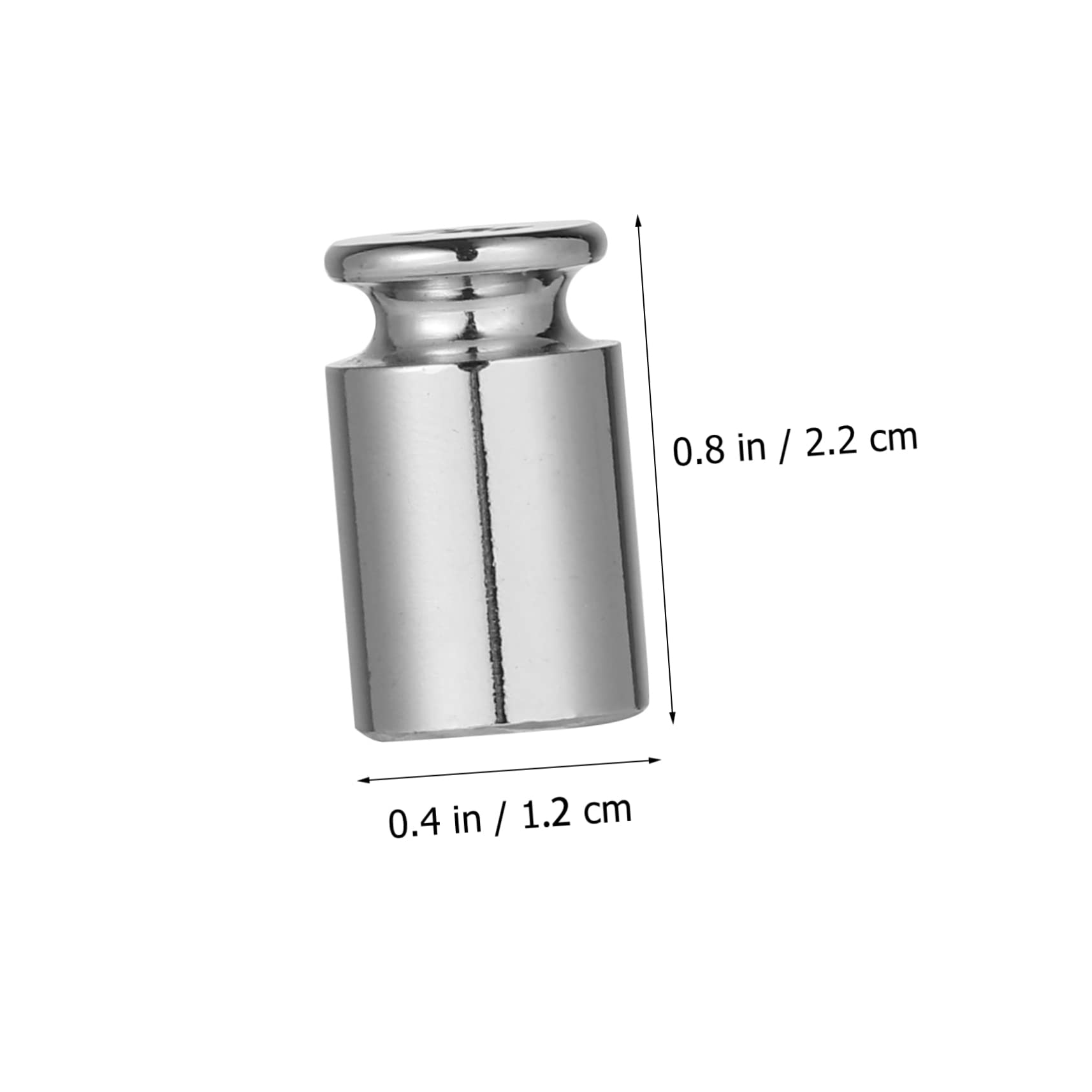 MAGICLULU Professional Calibration Weights 5 Set Chromium Plating for Kitchen Scientific Labs