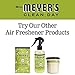 MRS. MEYER'S Clean Day Soy Aromatherapy Candle, 35 Hour Burn Time, Made with Soy Wax and Essential Oils, Lemon Verbena, 7.2 oz