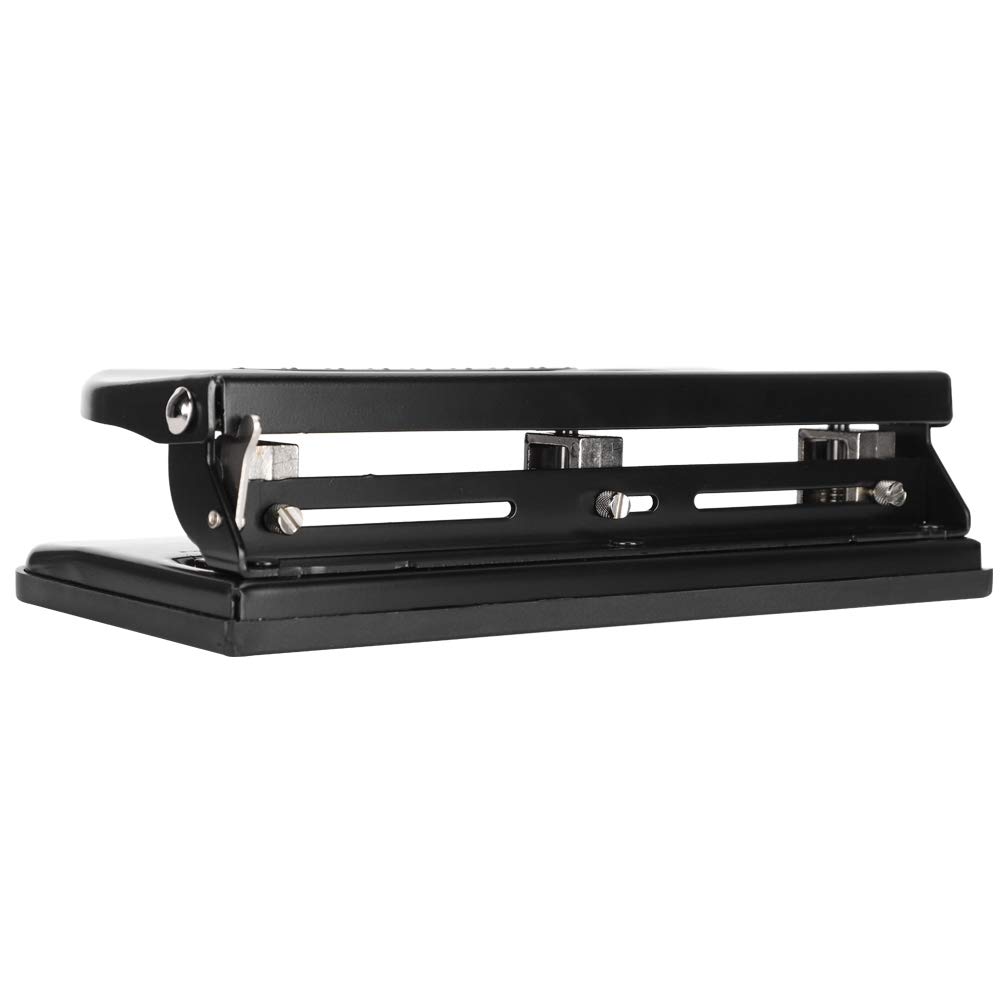 Tnfeeon Ergonomisches Manuelles Lochgerät mit 30 Blatt Kapazität für Dokumentenbindung und Papierorganisation, Verstellbarer Locher, Desktop-Lochstanzer