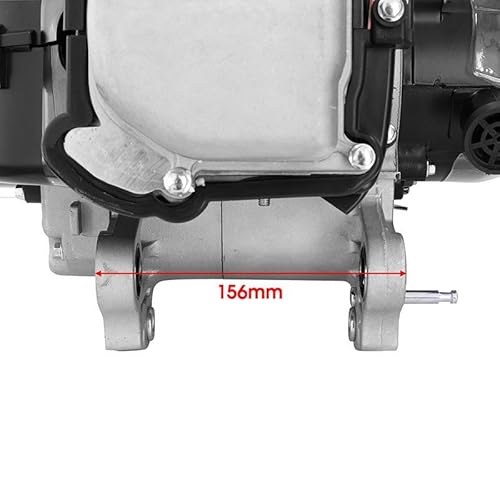 cyclingcolors Kompletter Motor für chinesische 50ccm Roller, kompatibel mit Gy6 139QMB Peugeot V Click Baotian BT49QT Rex (Länge 400mm)