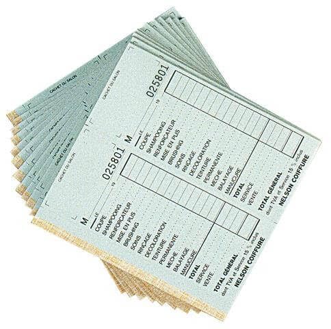 Sibel Carnet Caisse Avec Double N° X10