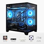 Gaming PC Desktop Computer, Ryzen 7 5700X,RTX 4060,32GB DDR4 RAM and 1TB M.2 NVMe SSD, 240 Liquid Cooler, ARGB Fans,Game Design Office (R7 5700X / RTX 4060 / 32GB DDR4 / 1TB SSD) - Image 3