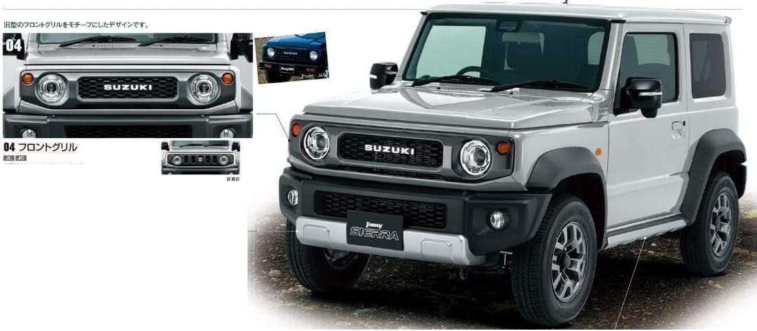 SUZUKI フロントグリル ダークグレー 9911C-78R11-ZSC