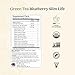 Yogi Tea Green Tea Blueberry Slim Life Tea - 16 Tea Bags per Pack (6 Packs) - Organic Tea to Support Stamina & Energy - Includes Green Tea Leaf, Bilberry Leaf, Hibiscus Flower, Blueberries & More.