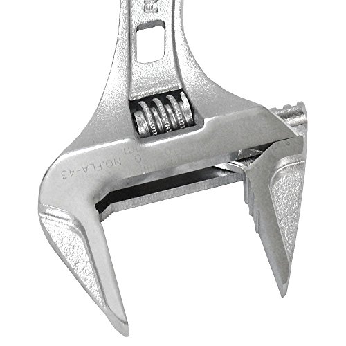 Fujiya Tools, Fls-53G-F, Short Adjustable Wrench With Grip #TOP3