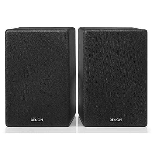 Denon SCN10BKEM Haut-Parleurs HiFi Bidirectionnels – Noir