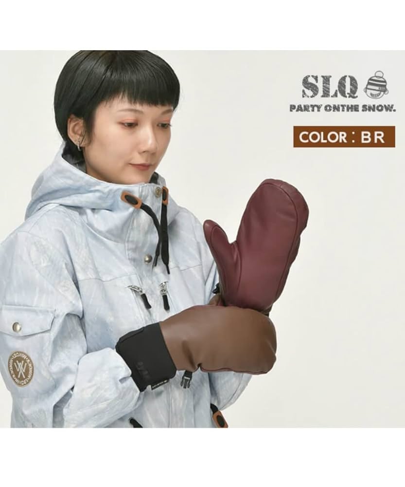 Amazon | [エスエルキュー] スノーボードグローブ ゴアテックス