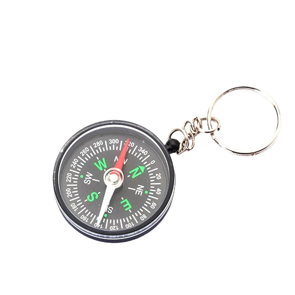 Boussole directionnelle Portable, diamètre extérieur 40mm, Porte-clés, Aiguille Nord