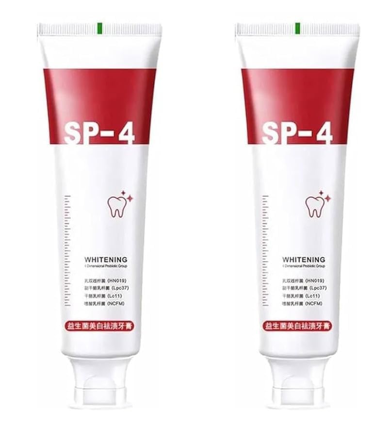 SP-4 Ultra Brightening & Advance Whitening Toothpaste, Dental Cream Stain Removal and Enamel Protection (2) (B0DG7YS7B6) Amazon Price History, Amazon Price Tracker