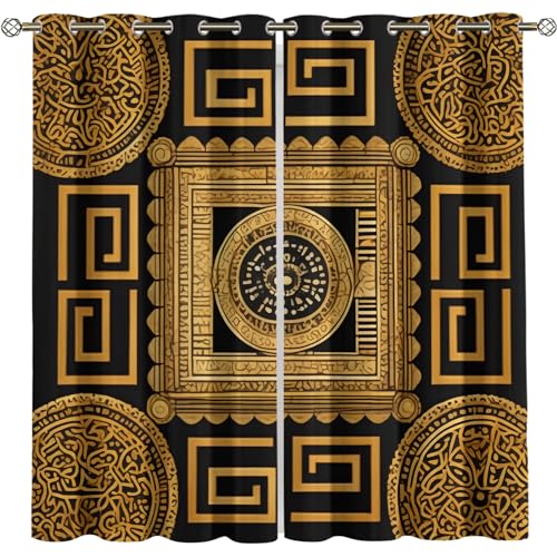 Barras de Cortina Salon Dorada Marca SVTUSR