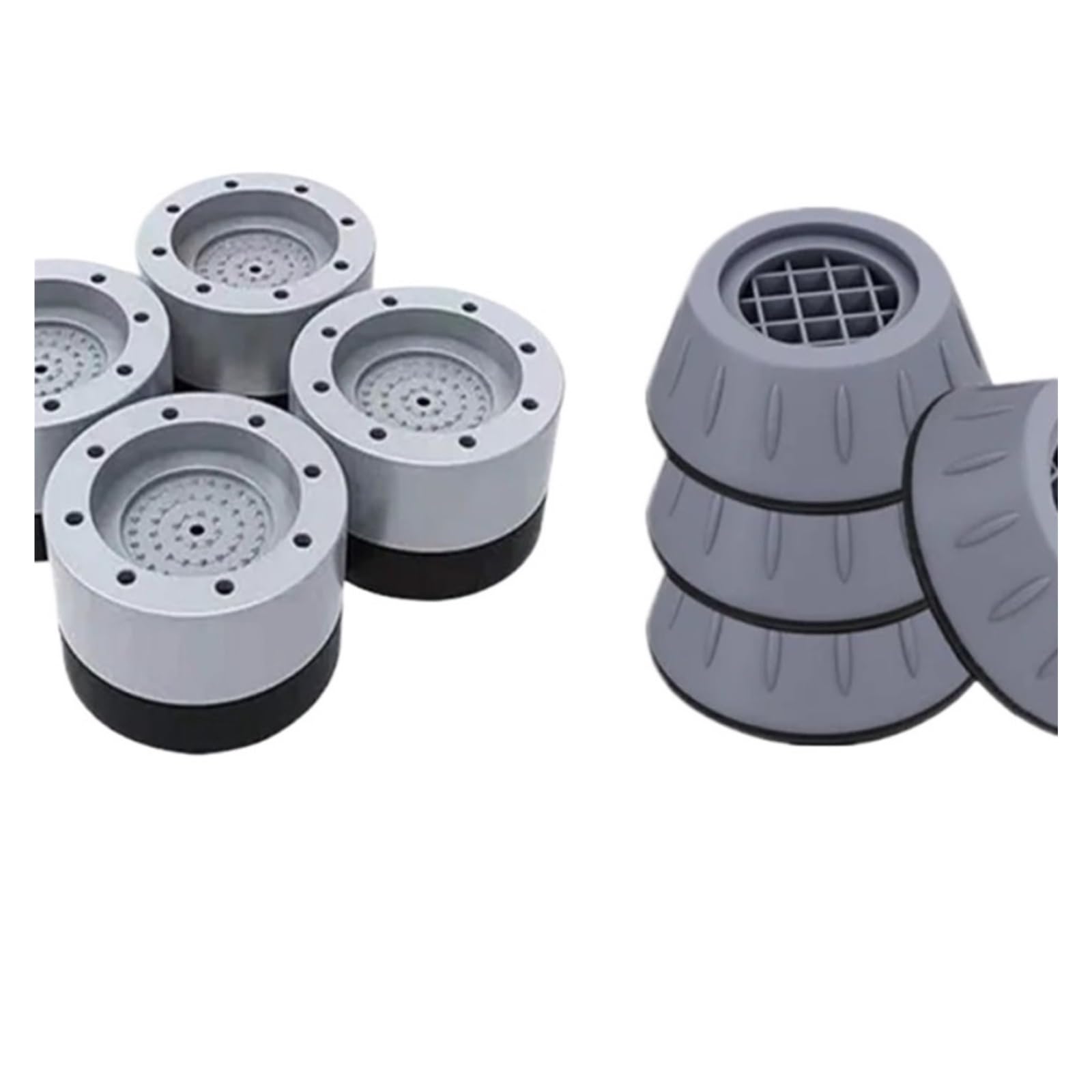 Almohadilla de soporte for lavadora, almohadilla goma for pies antivibración, 4 Uds(G new)