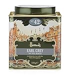 Harrods London. No. 42 Earl Grey, 50 Tea Bags 125g 4.4oz GIFT TIN CADDY Seller Product Id EHC32- USA Stock