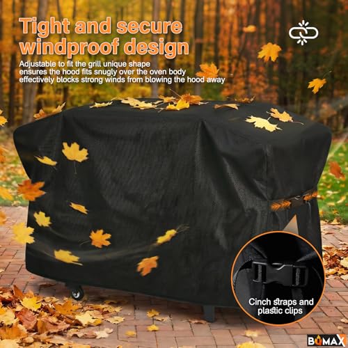 Image of Griddle Cover for Blackstone 36 inch Griddle with Hood, Heavy Duty Waterproof 600D Polyester Flat Grill Cover 5482 Blackstone 36 inch, for 1868 2162 1923 1902 2151 2256 Models