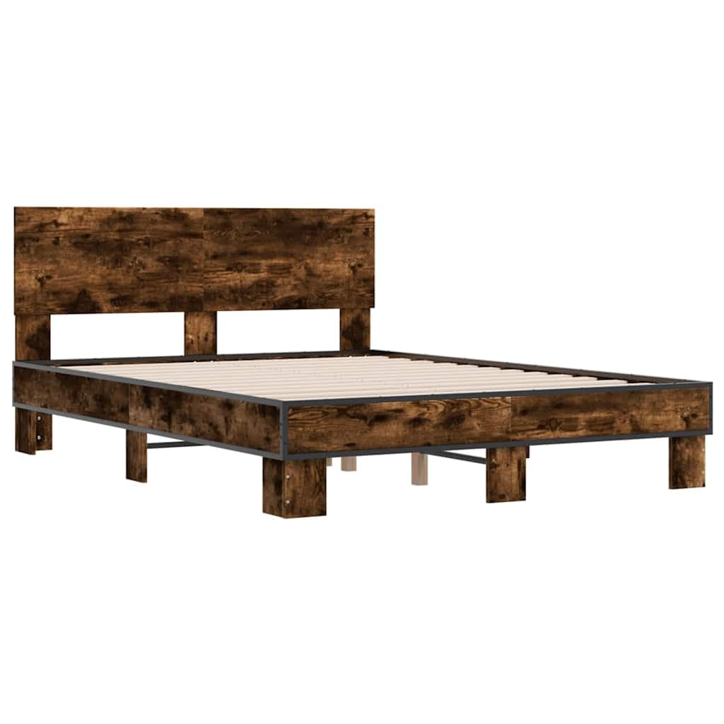 Legno multistrato con contenitore Rovere fumo 120x190 cm