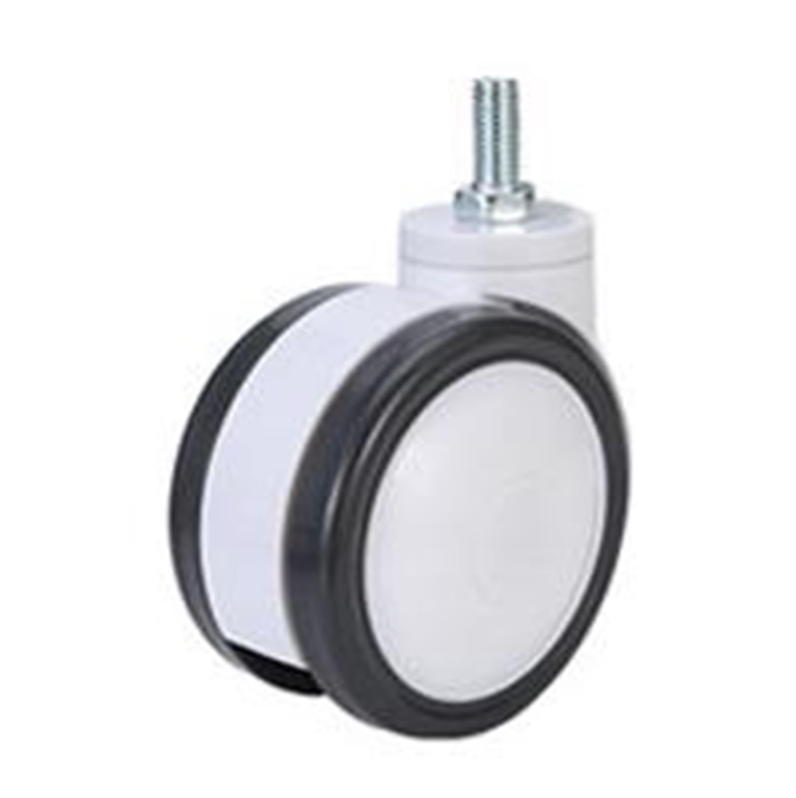 MXXDMOPD 1 Piece 4-inch Universal Silent Screw Medical Caster Beauty Equipment Nursing Bed Pole Double-Piece Row(Screw)