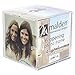 Malden International Designs Acrylic Photo Cube, 6 Option, 6-4x4, Clear