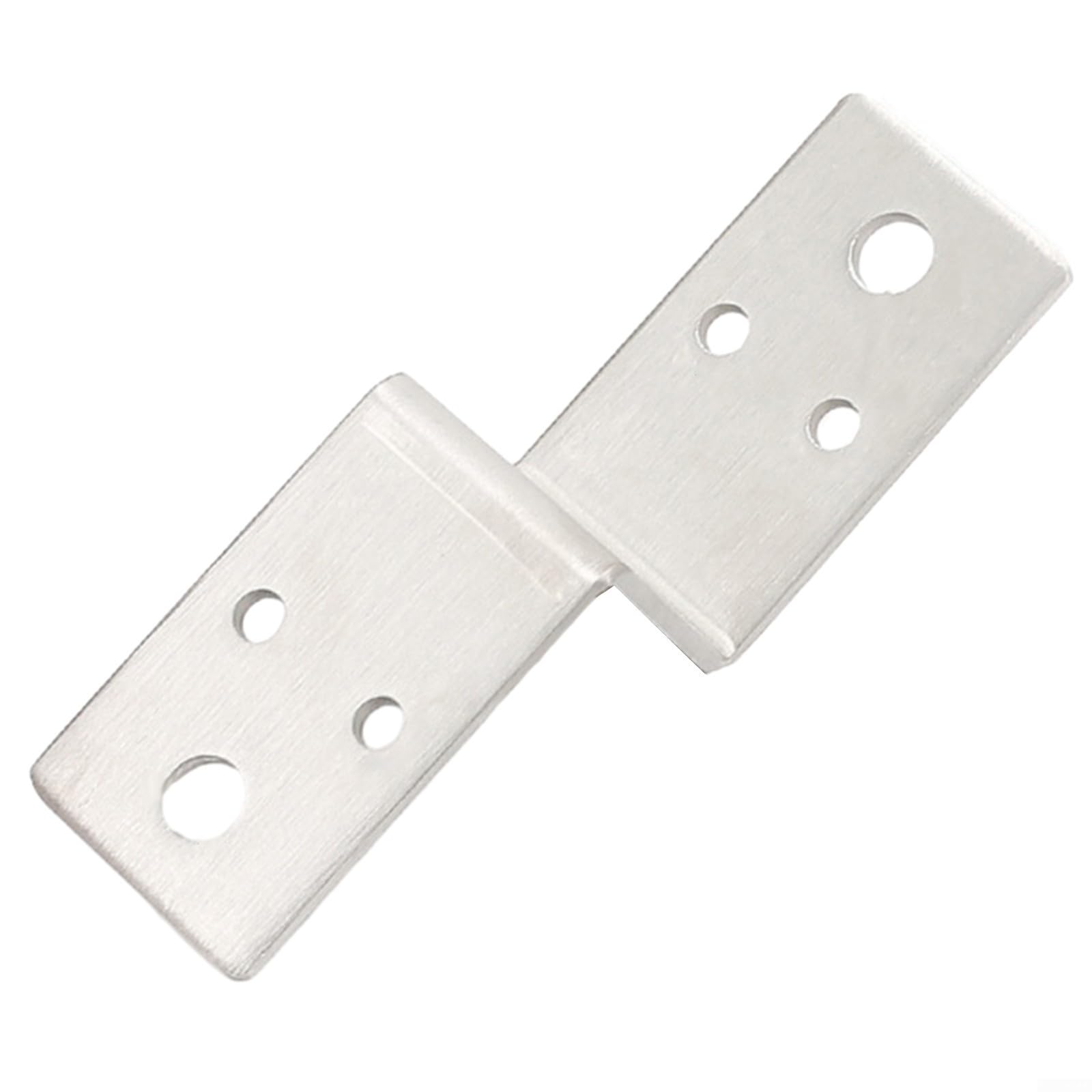 Connettore fisso ad angolo a forma di Z in acciaio inossidabile resistente con spessore di 2 5 mm e finitura liscia per un assemblaggio sicuro dell'armadio (20 mm)