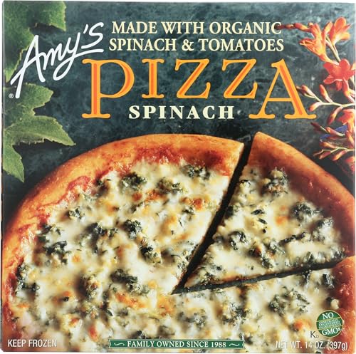 Amy's Frozen Pizza, Spinach Pizza, 14.0 oz
