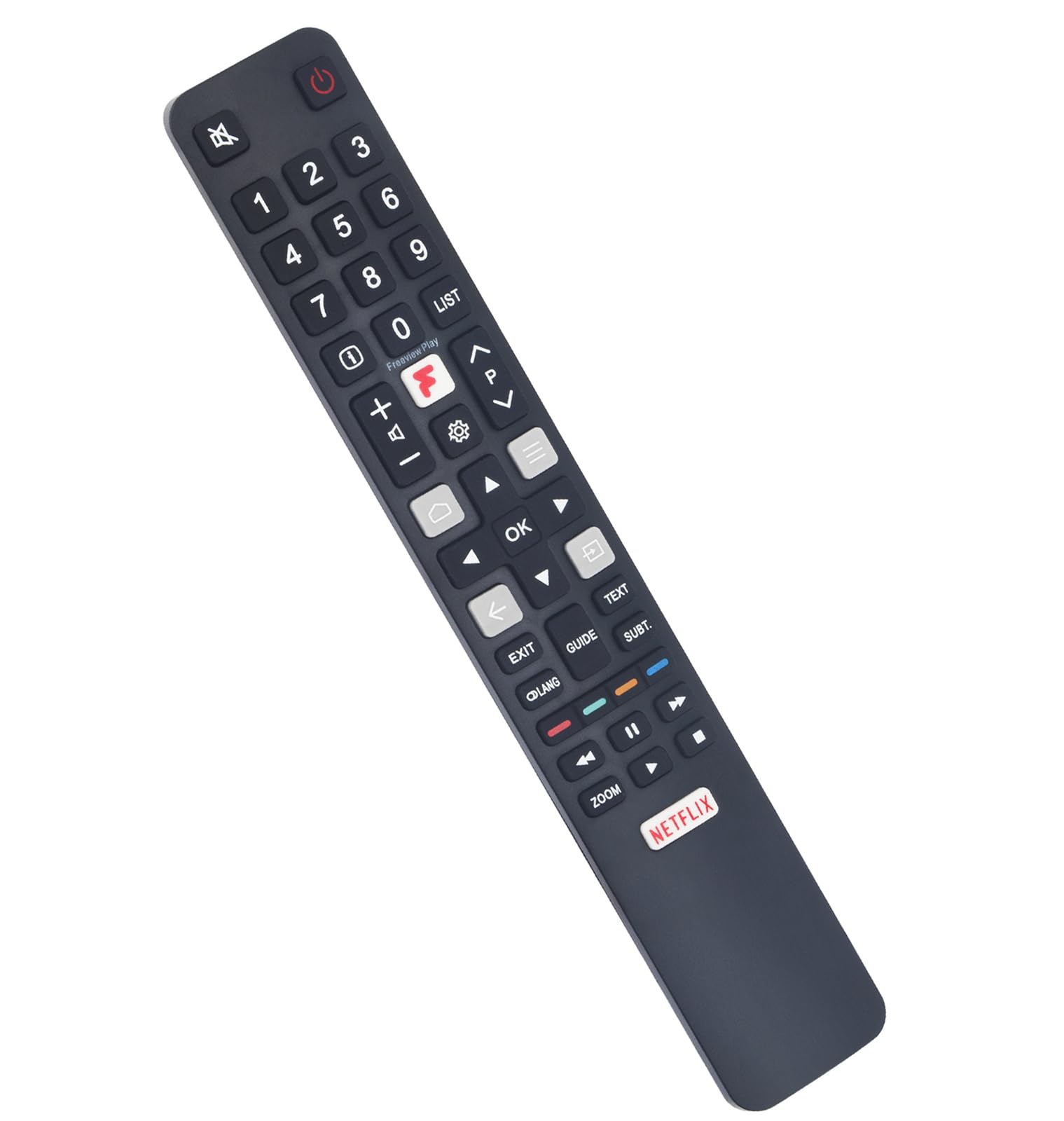 AULCMEET Telecomando Ricambio ARC802N-YUI1 Per TV TCL 4K QLED Android