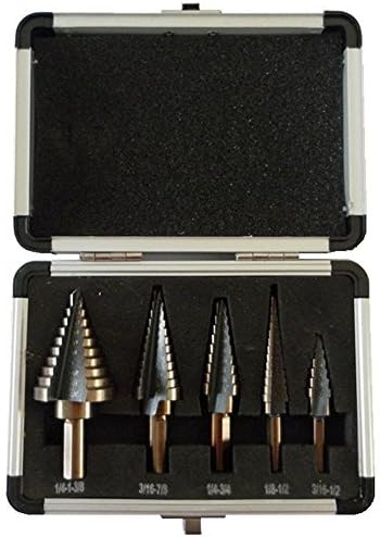 High Speed Steel Titanium Step Drill Bit