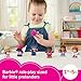Fisher-Price Little People Barbie Toddler Toys, You Can Be Anything Figure Pack, 7 Characters for Pretend Play Ages 18+ Months