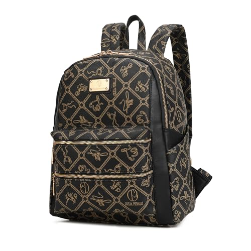 Image of Women Fashion Backpack Purse Multi Pockets Anti-Theft Rucksack Travel Shoulder Bag Handbag