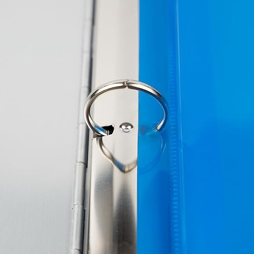 Miniatura 29 de JAM PAPER Sobres de plástico de 3 agujeros con cierre de gancho y bucle, folleto de cartas, 9 1/2 x 11 1/2 con expansión de 1 pulgada, color verde