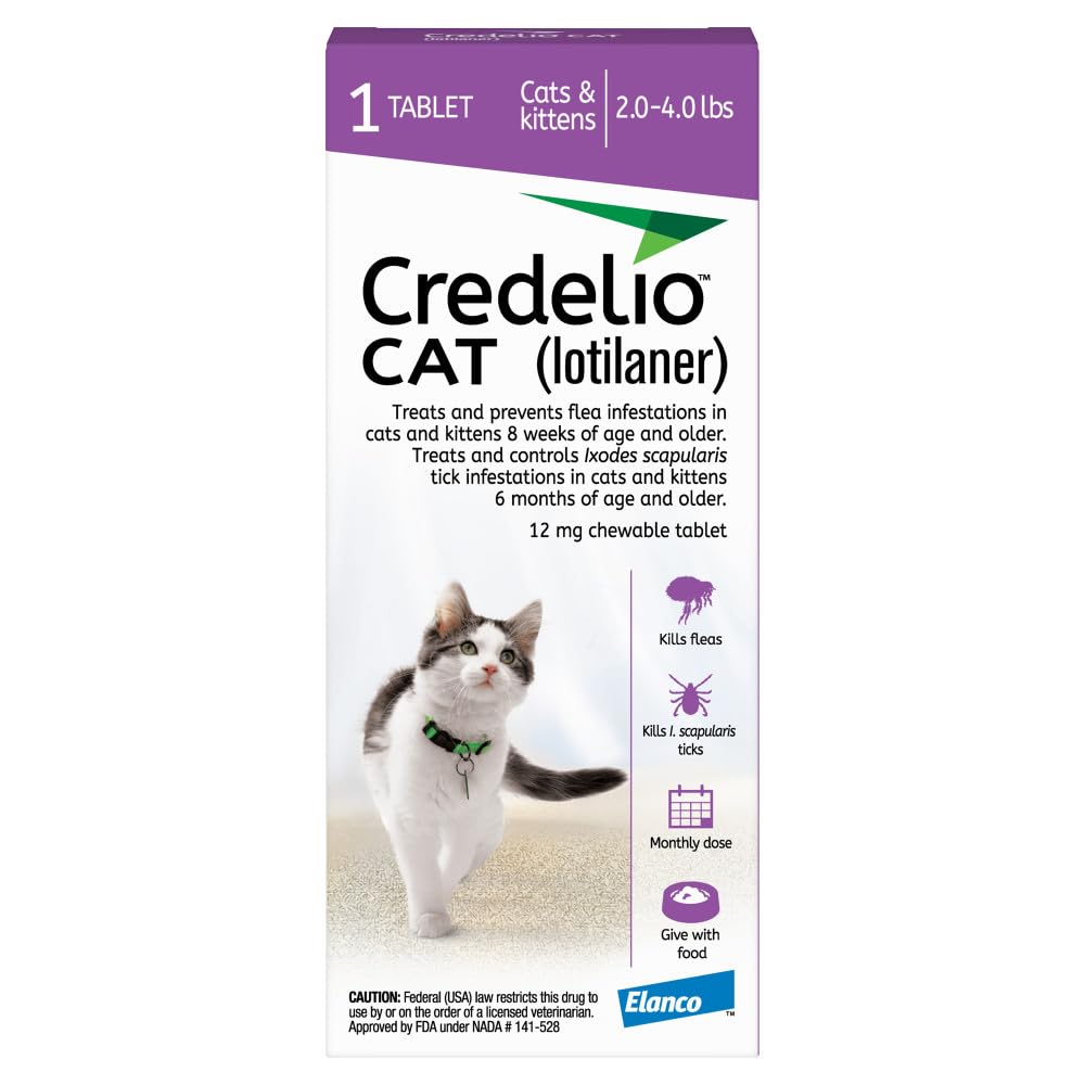 Credelio CAT Flea & Tick Chewable