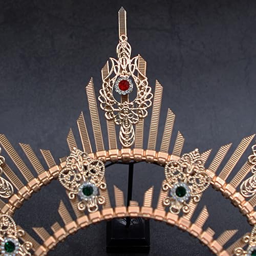 Bandeaux gothiques de princesse avec perles pour concours - 2