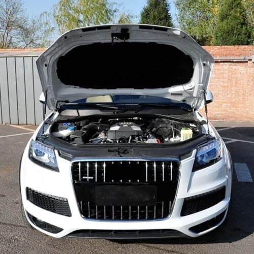 YUEGOO Cuscinetto Isolamento Acustico Termico del Cofano Motore Auto per Audi Q7 4L 2005-2015, Tappetino Insonorizzato in Cotone del Vano Motore Anteriore Auto Accessori