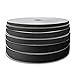 Produktbild Hakenband Klettband selbstklebend 25 m | weiß oder schwarz | Breite frei wählbar | schwarz 50 mm 807550