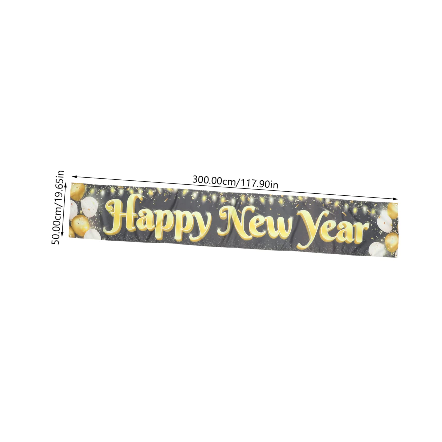 VICASKY 5 Uds Banner De Fondo De Año Nuevo Suministros De Fiesta De Navidad 2023 Telón De Fondo De Fiesta De Navidad Suministros De Fiesta De Año Nuevo Suministros De Año Nuevo Banderines