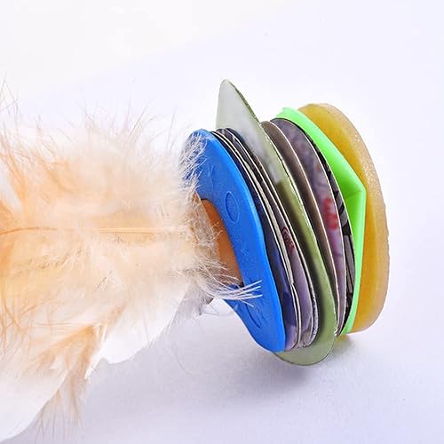 Miniatura 4 de Meufam 5 unids Kick Shuttlecock pluma blanca china Jianzi pie deportes al aire libre juego de juguete movimiento de descompresión