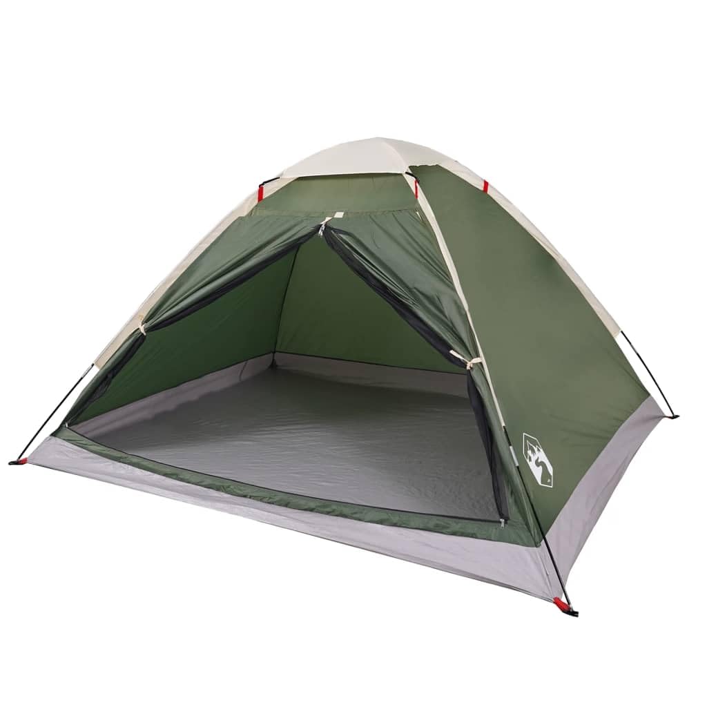Sporting Goods item-Tienda de campaña domo para 4 personas, color verde, impermeable