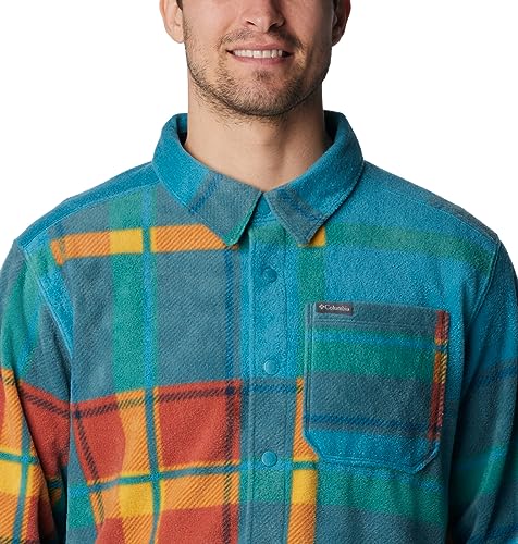 Image of Columbia Steens Mountain Printed Shirt Jacket