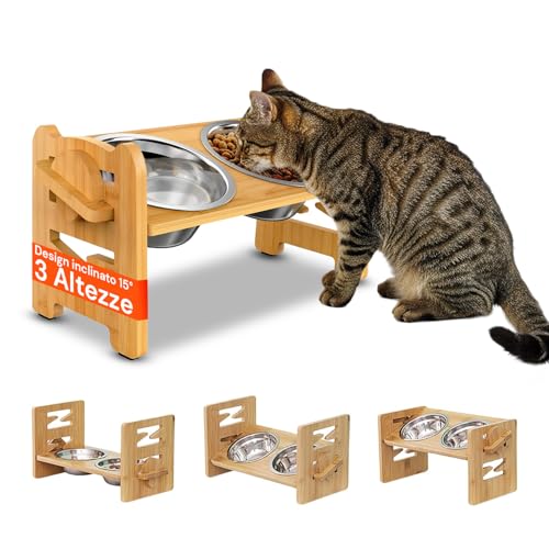 Avilia - Ciotole per Cani in Acciaio Inox 250ml con