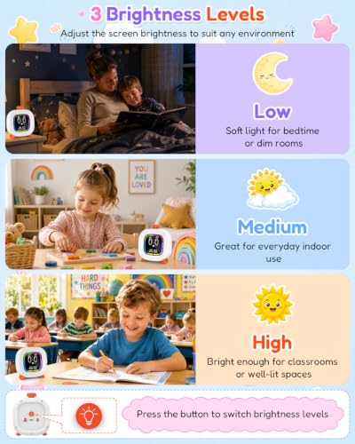 Minuteur Visuel Timer, Compte à Rebours 99 Minutes pour Enfants TDAH, Rechargeable – vue 5