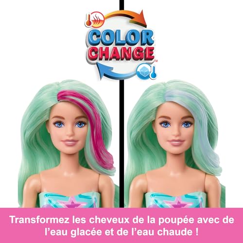 Poupée Barbie Cutie Reveal Sirène Mattel - vue 8