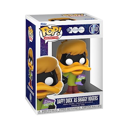 Funko POP! Animation: HB, Daffy Duck As Shaggy, Looney Tunes, Collectable Vinyl Figure, Gift Idea, Official Merchandise
