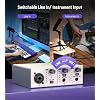 Synido Live Solo USB C Audio Interface + Wireless Guitar System Transmitter Receiver
