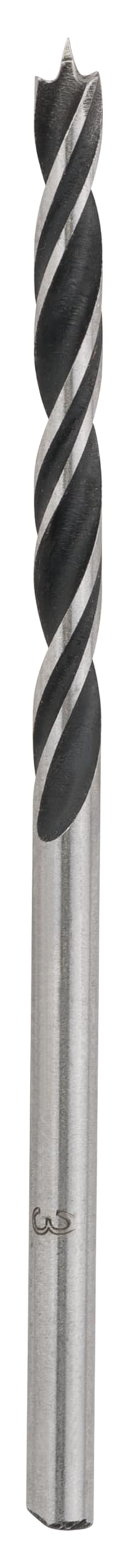 Bosch 1X Pro Wood Brad Point Drill Bit (For Softwood, Hardwood, Ø 3,00 Mm, Professional Accessory Drill Drivers)