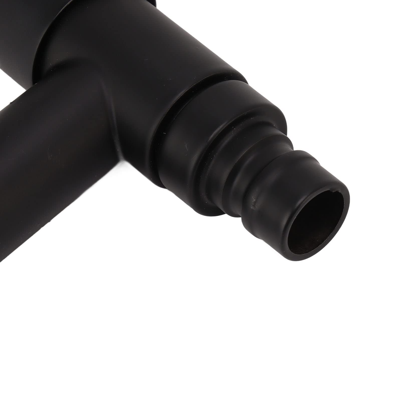 Wall Mounted Black Cold Water Tap G1 2 304 Stainless Steel Single Handle Cold Faucet Used in Bathroom — view 7